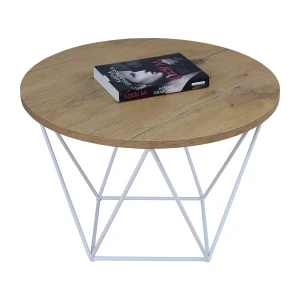 Stolik kawowy w stylu skandynawskim dąb lancelot - Tympa 5X