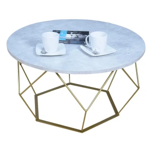 Okrągły stolik kawowy beton - Liliana 3X