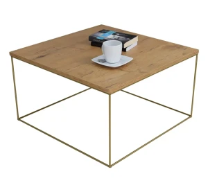 Druciany stolik kawowy dąb lancelot - Otax 3X