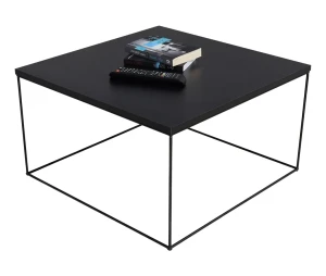 Czarny druciany stolik kawowy - Otax 4X