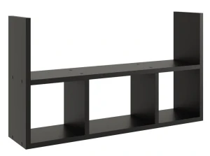 Czarna minimalistyczna półka wisząca - Danson