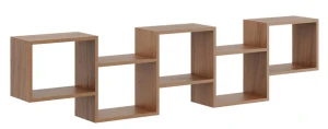 Półka ścienna w kolorze orzecha - Azerto