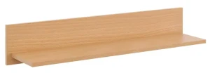 Minimalistyczna półka ścienna w kolorze buk - Lava