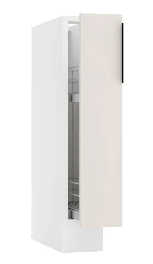 Dolna szafka kuchenna cargo 15 cm beż piaskowy - Bixor 3X