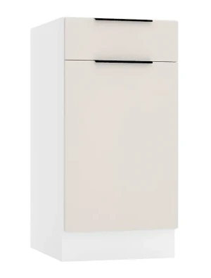 Dolna szafka kuchenna z szufladą beż piaskowy - Bixor 7X