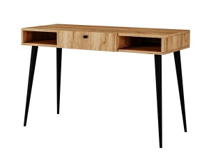 Minimalistyczne biurko z nóżkami typu skandi dąb craft - Esto 3X