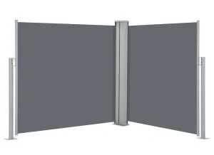 Automatycznie zwijana markiza boczna antracyt - Borgis