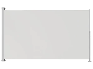 Kremowa markiza boczna na taras - Hixa