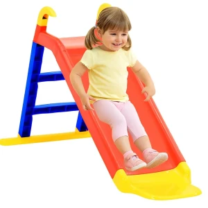 Długa zjeżdżalnia dla dzieci z drabinką - Soni