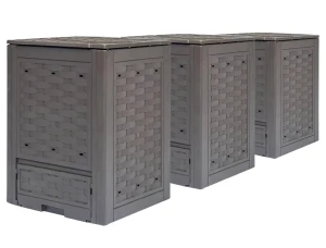 Potrójny kompostownik ogrodowy - Breva 3X