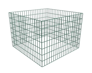 Kwadratowy siatkowy kompostownik ogrodowy - Exer