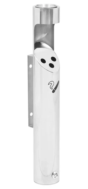 Popielniczka ścienna ze stali nierdzewnej - Nagua