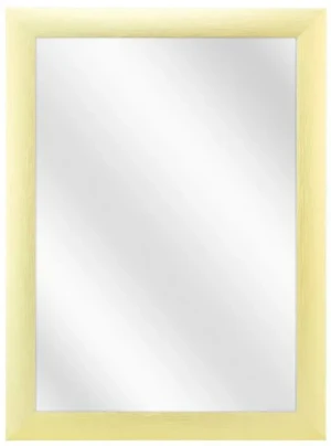 Złote lustro w ramie aluminiowej - Alunis 9 rozmiarów