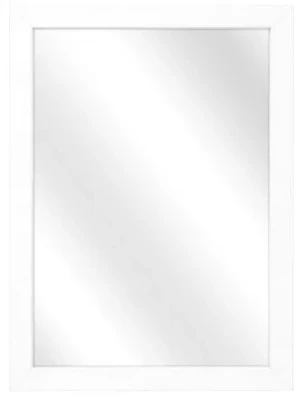Białe skandynawskie lustro wiszące - Peza 9 rozmiarów