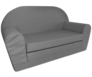 Szara rozkładana sofa dziecięca - Fokser