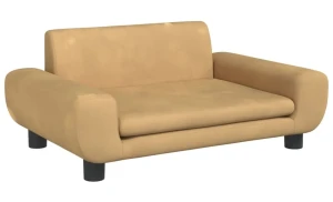 Minimalistyczna brązowa kanapa dla chłopca - Zova