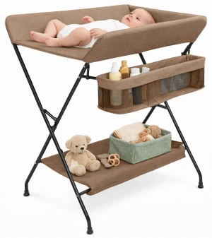 Brązowy przewijak na nóżkach - Meliva