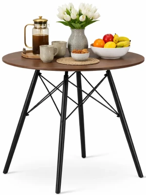 Skandynawski stół kuchenny 80 cm jesion - Fivi 7X