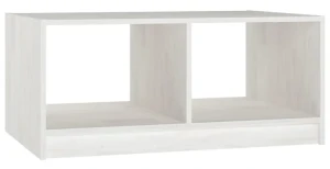 Biały niski stolik kawowy - Lacar 3X