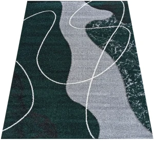 Prostokątny geometryczny dywan w nowoczesnym stylu - Stolen 5X