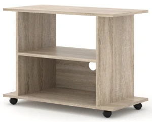 Mobilna szafka rtv dąb sonoma - Opiko