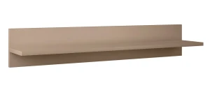 Minimalistyczna półka wisząca macchiato - Geza 12X