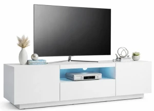 Szafka rtv stojąca lub wisząca biały mat - Talmis 3X