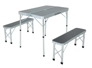 Szary zestaw mebli turystycznych - Calma