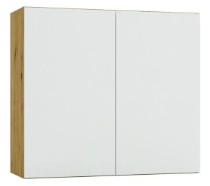 Szafka kuchenna górna 80 cm dąb artisan + popiel - Orfa 23X