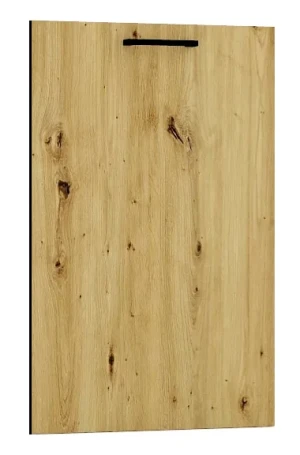 Front zmywarki z panelem ukrytym 45 cm dąb artisan - Coleo 16X
