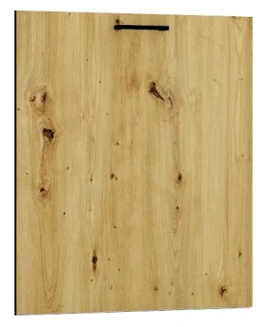 Front zmywarki z panelem ukrytym 60 cm dąb artisan - Coleo 18X