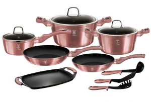 12 elementowy zestaw garnków z akcesoriami - Mohito 7X