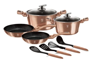 Zestaw garnków z przyborami kuchennymi - Mohito 10X