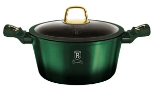 Zielony garnek z tytanową powłoką - Bornes 6X