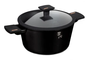 Tytanowy garnek ze szklaną pokrywką 4,1L - Semot 9X