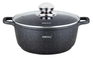 Garnek na indukcję żaroodporny z pokrywą 3,3L - Semot 35X