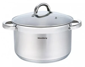 Stalowy garnek z 5 warstwowym dnem akutermicznym 9,5L - Alexit 21X