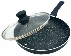 Patelnia ze szklaną przykrywką na każdy typ kuchenki 24cm - Flavum 21X