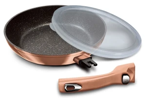 Złota patelnia z odpinaną rączką 28cm - Kongo 6X