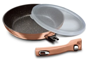 Patelnia z odpinaną rączką typu soft touch 24cm - Marsel 7X