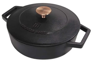 Brytfanna żeliwna z pokrywą 4,6L - Daxer 4X