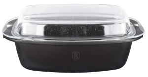 Brytfanna z powłoką granitową i szklaną pokrywą 5,2L - Daxer 7X