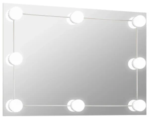 Prostokątne wiszące lustro LED 60x40 cm - Dadi 5X