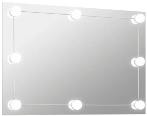Prostokątne podświetlane lustro LED 100x60 cm - Dadi 9X