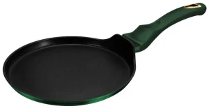 Zielona granitowa patelnia do naleśników 25cm - Bergen 17X