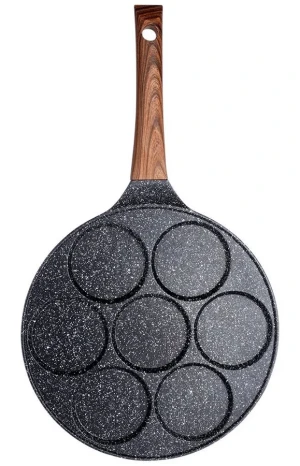 Granitowa patelnia do smażenia 7 jajek - Zirex 8X