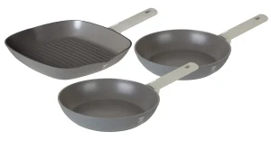 Zestaw 3 patelni z powłoką tytanową - Kazna 4X