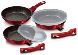 Komplet patelni z odpinanymi rączkami - Hesperia 5X