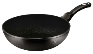 Aluminiowy wok z powłoką anty-przywierającą 28cm - Hippi 12X