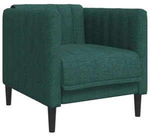 Elegancki ciemnozielony fotel wypoczynkowy - Diosa